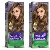 Resim Litae LitaeTrend Naturals Saç Boyası Küllü Kumral 7/1 2x Paket 