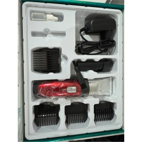 Resim Kahverengi Waer Erkek Tıraş Makinesi, Şarjlı ve Yedek Bataryalı, Profesyonel Kullanım 