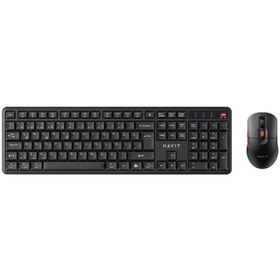 Resim Havit Kb261wb Kablosuz Klavye Mouse Seti Türkçe Q 