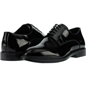 Resim Kiğılı Klasik Rugan Deri Ayakkabı 