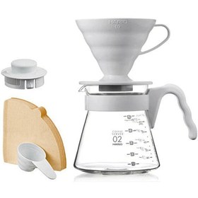 Resim Hario V60 Kahve Demleme Seti Gri 