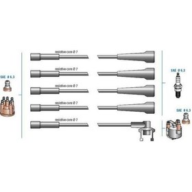 Resim BUJI KABLO SETI R11 FLASH MANAGER 