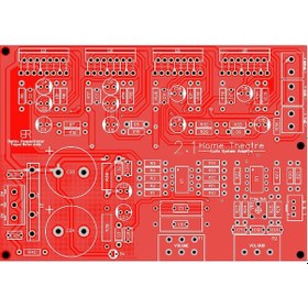 Resim 2.1 Kanal Ses Seviye Kontrol Özellikli Amfi Devresi Tda7294 