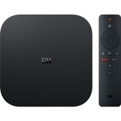 Resim Xiaomi Mi Box S 4K Android Tv Media Player HDR Dolby DTS Siyah 