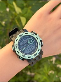 Resim Jaga Dijital Alarm+Kronometre+Işık ve Takvimli 5 Atm Genç Spor Erkek Kol Saati JG003 