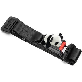 Resim Yunboo Hamileler İçin Otomobil Emniyet Kemer Regülatörü - Karın Basıncı Azaltıcı, Fetüs Koruyucu, Tüm Araçlarda Uyumludur, Siyah 48mm 