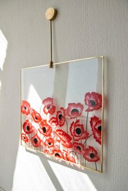 Resim kırmızı gelincik çiçeği 