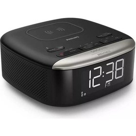 Resim Philips TAR7606/10 Bluetooth-Radyo-Alarm Saat -Kablosuz Qi Şarj Cihazı 