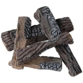 Resim Rehome Korflame Seramik Odun Seti 5'li 