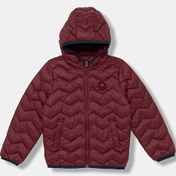 Resim United Colors Of Benetton Erkek Çocuk Mont 2twdcn04v Bordo Bordo 
