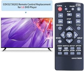 Resim RETROSUN COV31736202 LG Blu-Ray Disk DVD Oynatıcı DP132 DP132NU DP132-H DP132H için Yedek Uzaktan Kumanda 