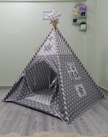Resim Henna Prime Sabitlenebilir Çocuk Oyun Çadırı 