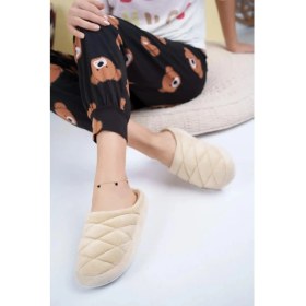 Resim Walkenzo 2476 Kadın Pofuduk Tüylü Ev-Halı Terliği 