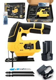 Resim Assur ASR818 12V Çift Akü Dekupaj Testere Sarı 