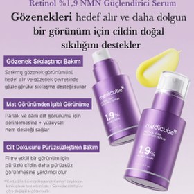 Resim Medicube Retinol 1.9% NMN Boosting Serum - Yaşlanma Karşıtı Serum 30 ml 