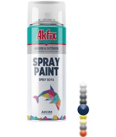 Resim Akfix Sprey Boya Lacivert RAL5002 400Ml / 300Gr 