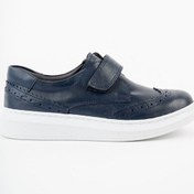 Resim Epaavm - Cırtlı Lacivert Cilt Erkek Çocuk Ayakkabı - Brcn1403 