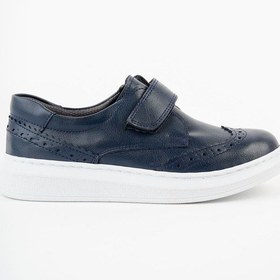 Resim Epaavm - Cırtlı Lacivert Cilt Erkek Çocuk Ayakkabı - Brcn1403 