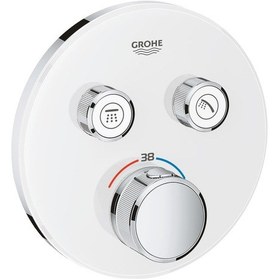 Resim Grohe Grohtherm Smartcontrol Çift Yönlü Ankastre Termostatik Duş Beyaz 