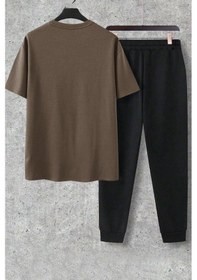 Resim Alpha Eşofman Takımı Kahverengi 