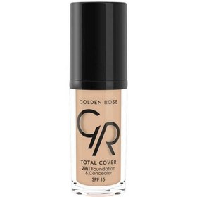 Resim Golden Rose Total Cover 05 Cool Sand 2 in 1 Foundation 30ml 