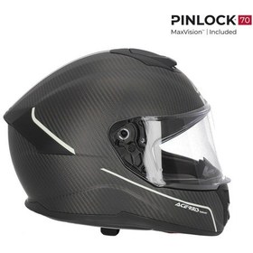 Resim Acerbis Tarmak Carbon 22-06 Kapalı Kask Gri - Siyah 