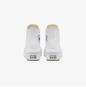 Resim Converse Chuck Taylor All Star Move Platform Hi Kadın Beyaz Sneaker - 568498c Beyaz 
