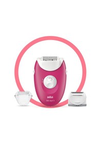 Resim Braun Silk-Epil 3 3276 Smartlight 2'si 1 Arada Kablolu Epilatör 