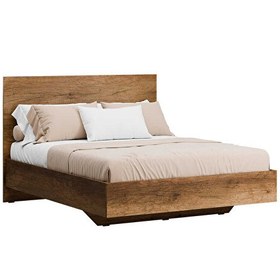 Resim Adore Mobilya Oryana Çift Kişilik Karyola-Koyu Ceviz 171x120x206 CM 