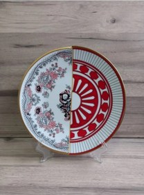 Resim Fermato 6 Kişilik Porselen Pasta Tabağı Seti Apollo Serisi Çok Renkli 