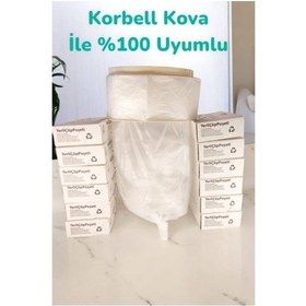 Resim Missidea Korbell 15/16l Uyumlu Yerli Bebek Bezi Çöp Poşeti 4lü 