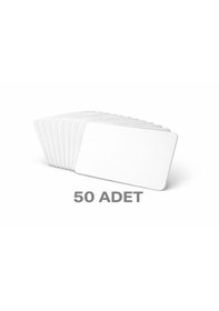 Resim Rfgate Nfc Kart Dijital Kartvizit Ntag213 Beyaz - 50 Adet 