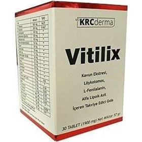 Resim Krc Derma Vitilix Takviye Edici Gıda 30 Kapsül 