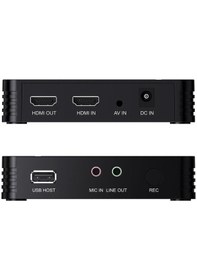 Resim Ezcap288 AV HDMI Video Recorder Full HD 1080P Bilgisayarsız USB Audio Video Capture Kayıt Cihazı 