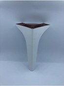 Resim PLASTİK,19*10*10 CM BEYAZ KOLTUK,BERJER,MOBİLYA AYAĞI (4 ADET) 