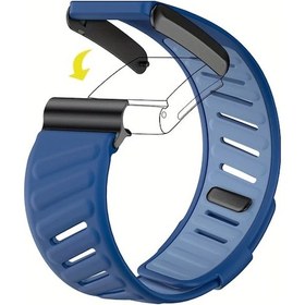 Resim Cloud011 Nefes Alabilen Koyu Mavi Fitness Bilek Bandı Ayarlanabilir Unisex Whoop 4.0 Kayışı 