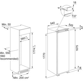 Resim Franke Fsdf 330 Nf Ne E Enerji Sınıfı 209 Lt No Frost Ankastre Derin Dondurucu 