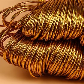 Resim 1 Demet (1000cm/393in) Kordon - Esnemez Sarma İpi, Hediye Kutusu Sarma, Yapım, Scrapbooking & El İşi için Uygun - Noel, Düğün, Parti Dekorasyonları için Şık İp 