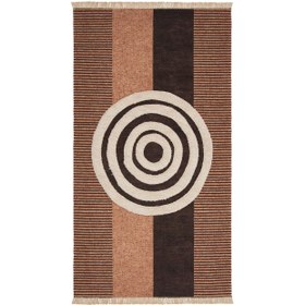 Resim MarkaEv Marla Kara Tezgah Punch Halı 9004 - 80x150 cm 