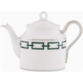 Resim Seramik Çaydanlık Catene 900ml Ginori 1735 Gio Ponti Motifli, Kapaklı, El Yapımı Çok Renkli 
