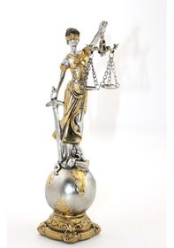 Resim Polyester Adalet Figürü 