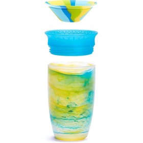 Resim Munchkin Mucize 360° Tropical Alıştırma Bardağı 12 ay+ 296 ml Mavi 