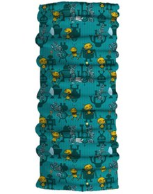 Resim Narr Çocuk Bandana Robots 4-12 Yaş Arası Kafa Bandı-boyunluk 