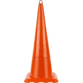 Resim Fm Trafik 90'lık Kırılmaz Trafik Konisi Reflektifsiz 