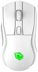 Resim Pusat Reflex Pro Yüksek Performanslı RGB Kablosuz Oyuncu Mouse PixArt AIM 3335 Sensör, 16000 DPI, 400 IPS, 70 Saat Kullanım Süresi, 60 Milyon Tıklama Ömrü, 6 Programlanabilir Tuş -Beyaz 