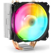 Resim Dark Freezer X127 Intel & Amd Uyumlu. Argb Kule Tipi Soğutucu 