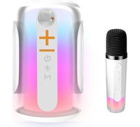 Resim Newface Pluse 8 Rgb Kablosuz Hoparlör - Beyaz Drstr 