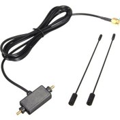 Resim Dvb-tcmmb Araç Anteni T-tipi Dijital Tv Anteni Sma Erkek Konnektör Siyah 