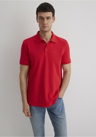 Resim Mavi - Kırmızı Polo Tişört 064946-70471 Kırmızı 