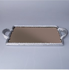 Resim Nexus Aynalı Tepsi Gümüş 